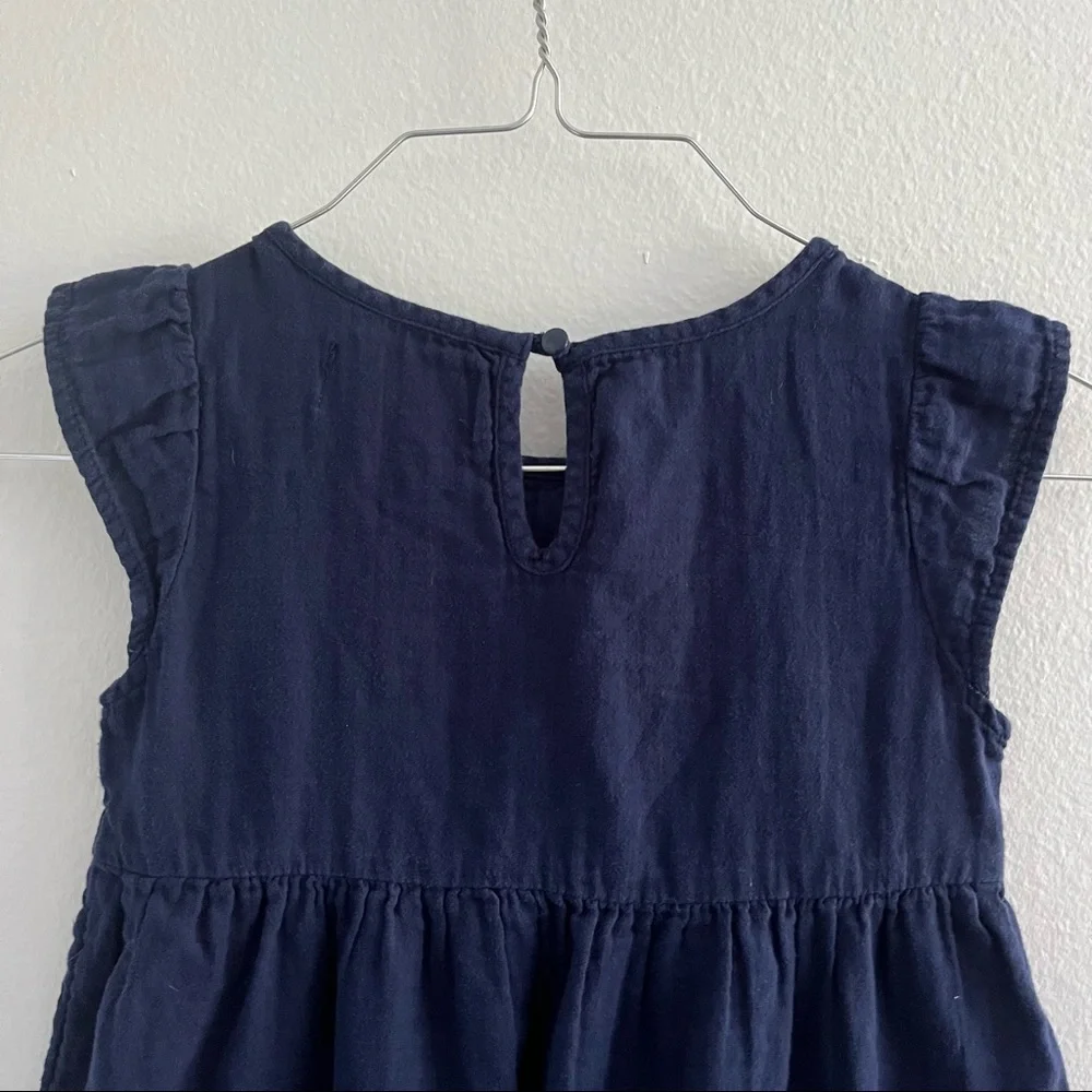 Old Navy • Flutter Sleeve‎ Embroidered Dress